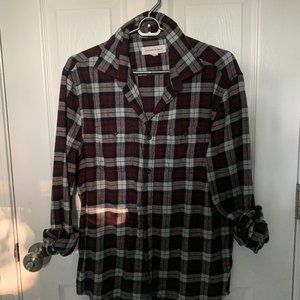 Burgundy Women's Flannel